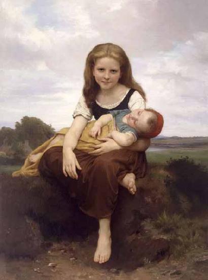 William-Adolphe Bouguereau The Elder Sister